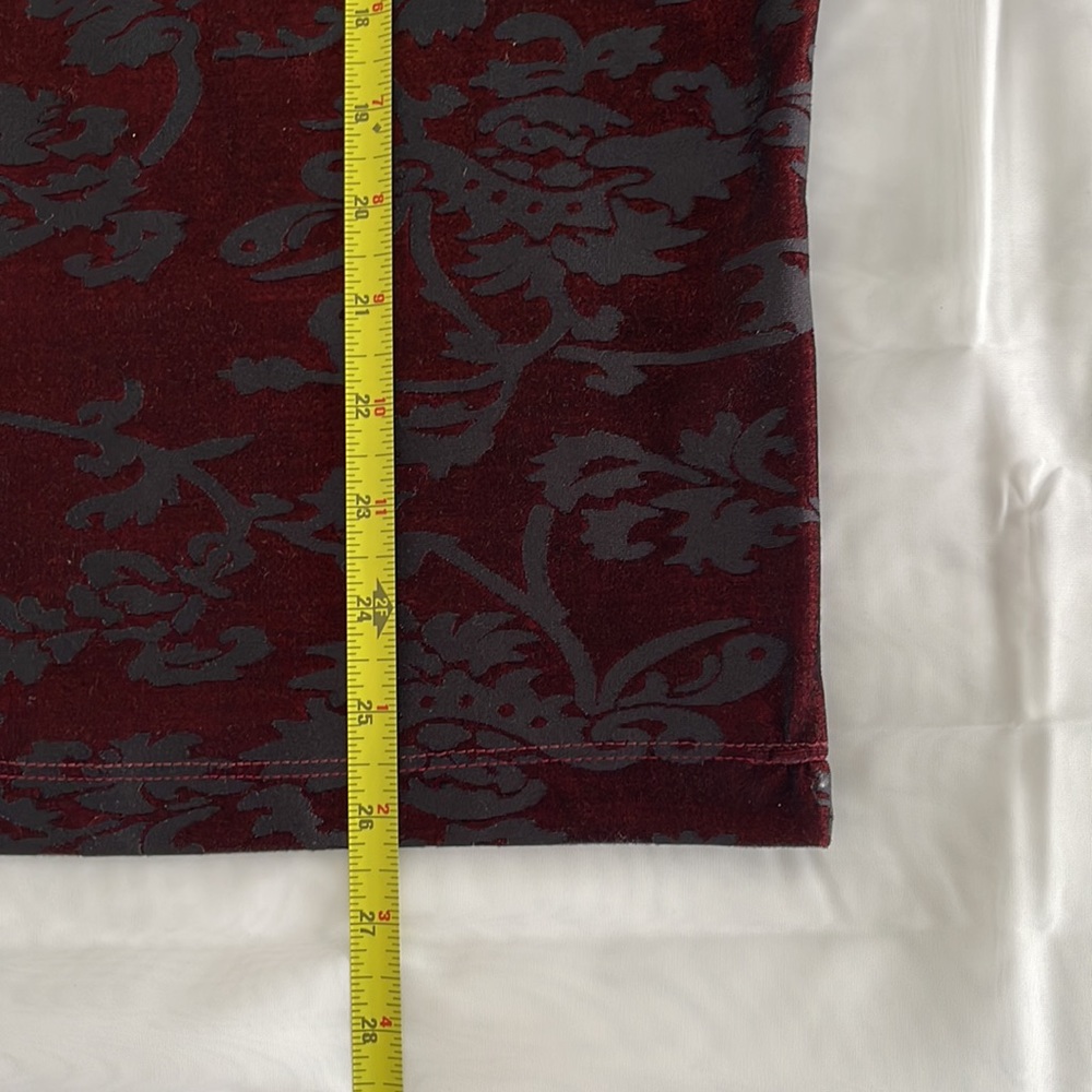 Vintage Greg Parry Mens Damask Fitted V-neck Shirt Sz L - Picture 7 of 13